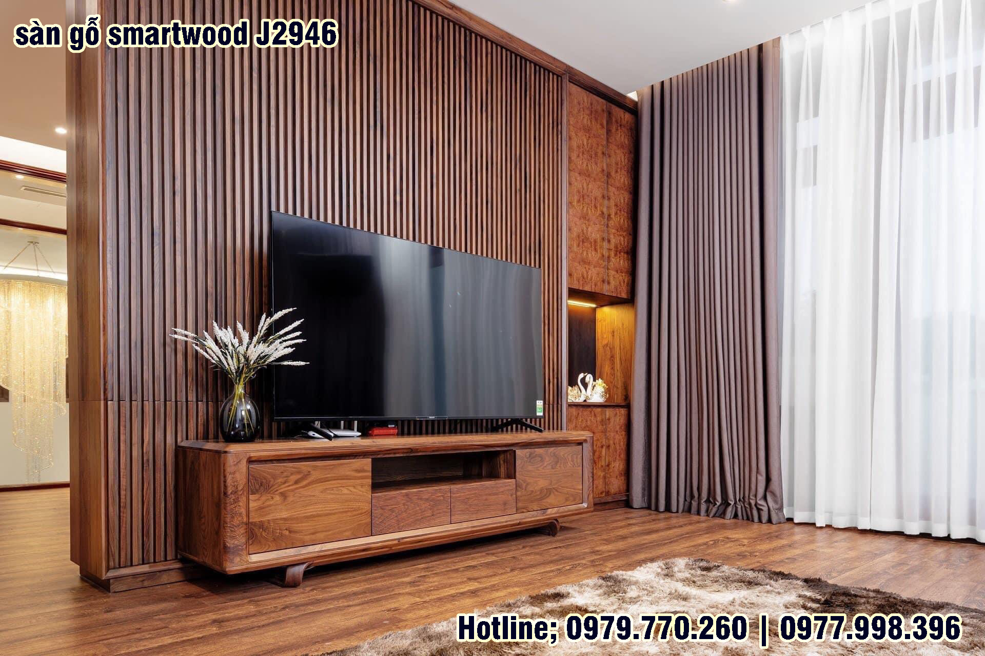 Sàn gỗ Smart Wood J2946 Made in malaysia