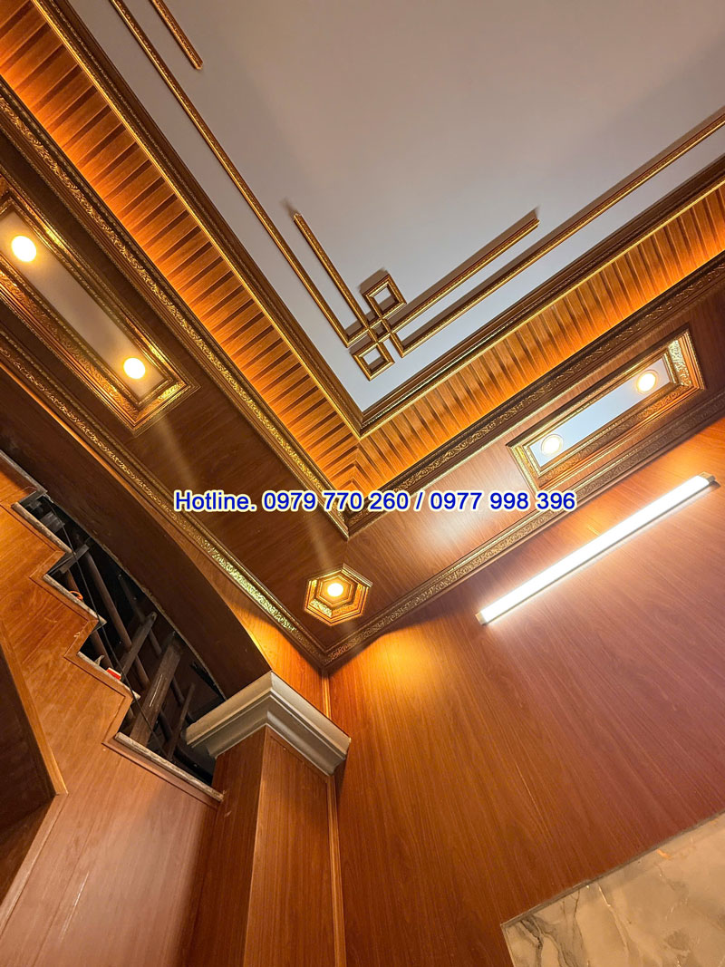Mẫu trần nhựa 2 cấp giả 3 đẹp