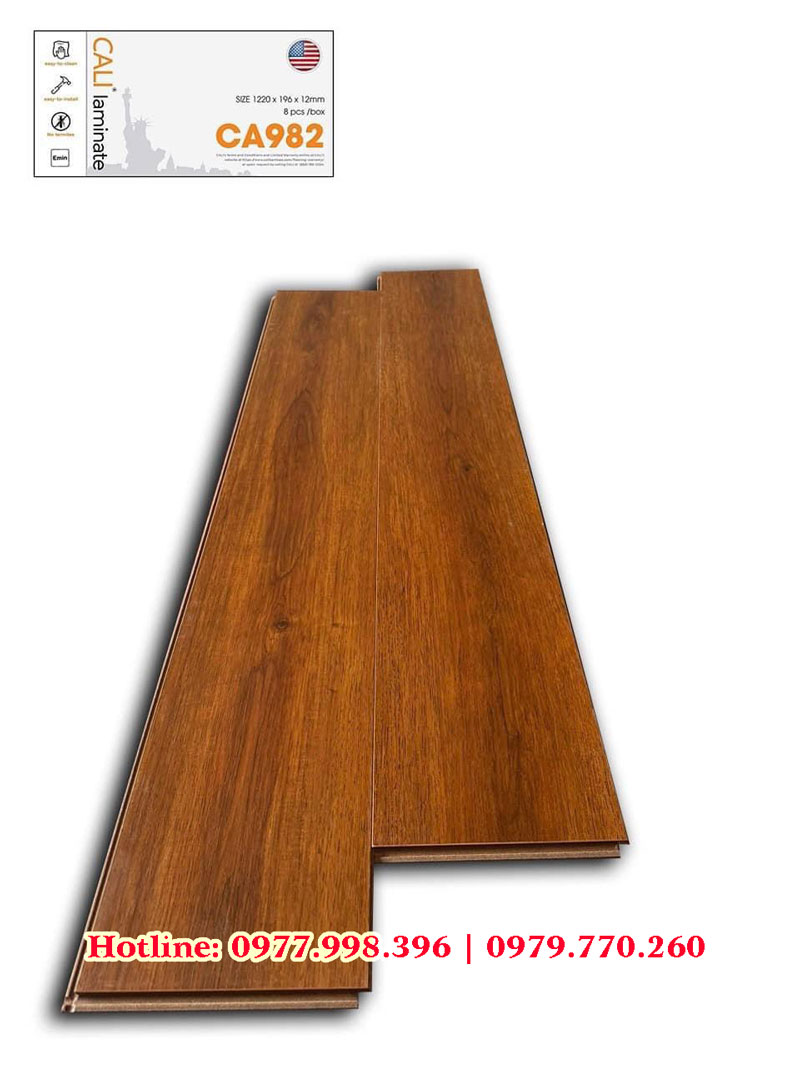 Sàn gỗ Cali Laminate CA 982