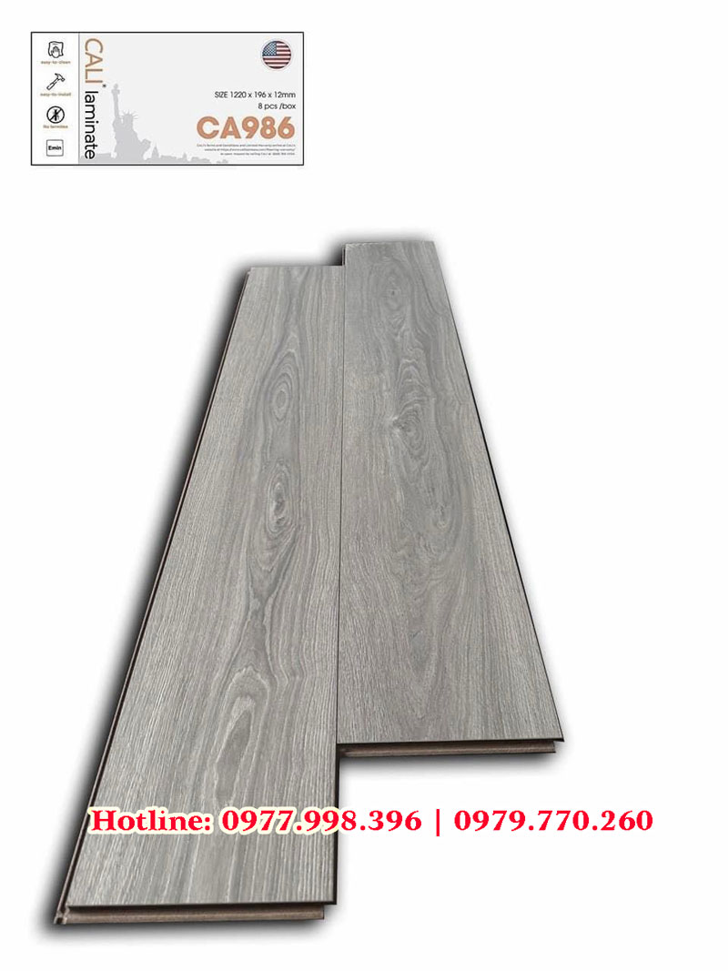 Sàn gỗ Cali Laminate CA 986