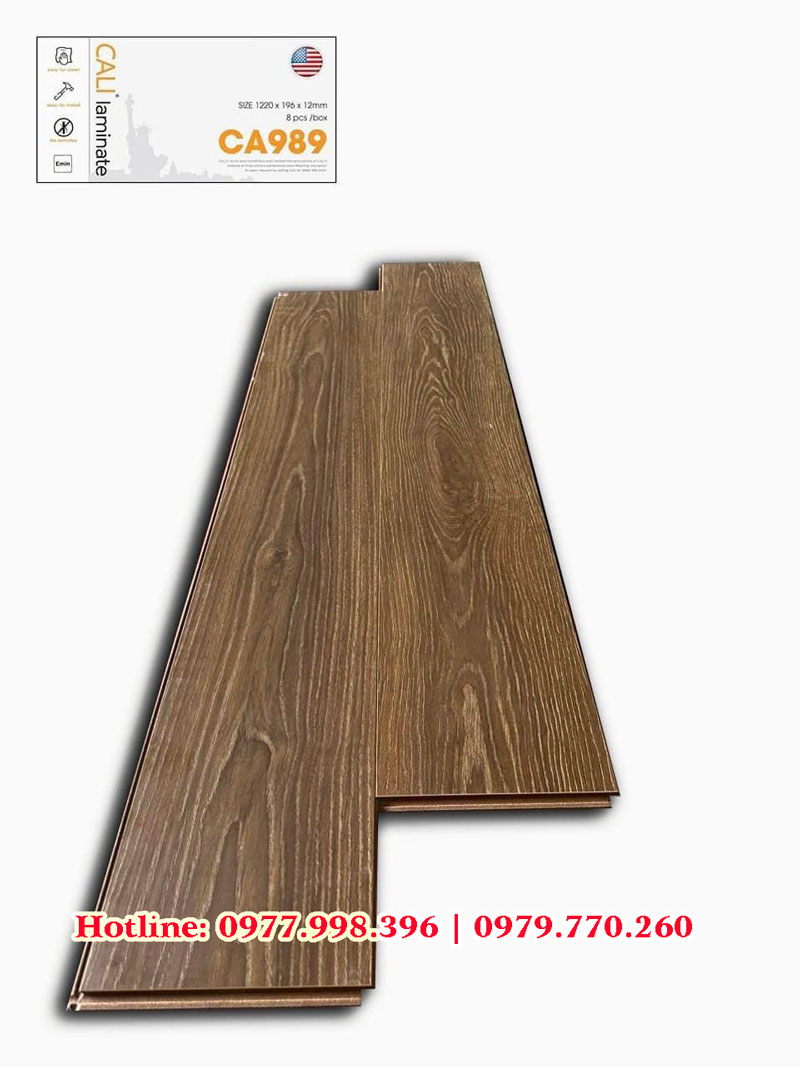 Sàn gỗ Cali Laminate CA 989