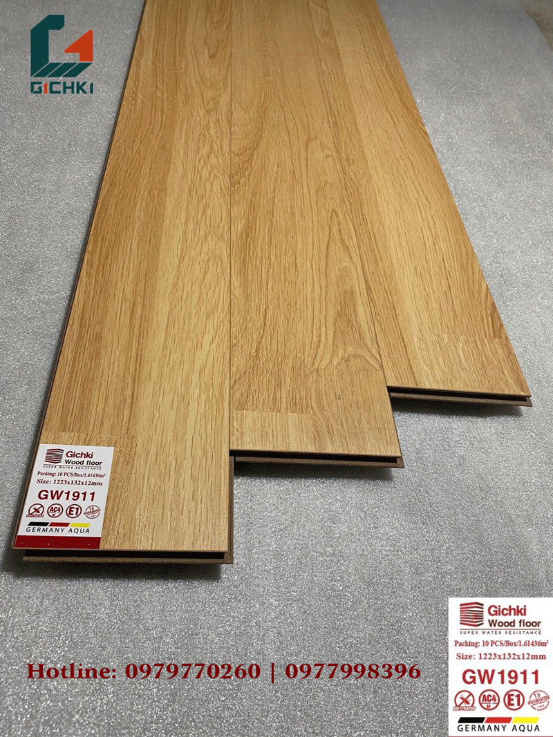 S&agrave;n gỗ c&ocirc;ng nghiệp Gichki Wood Floor