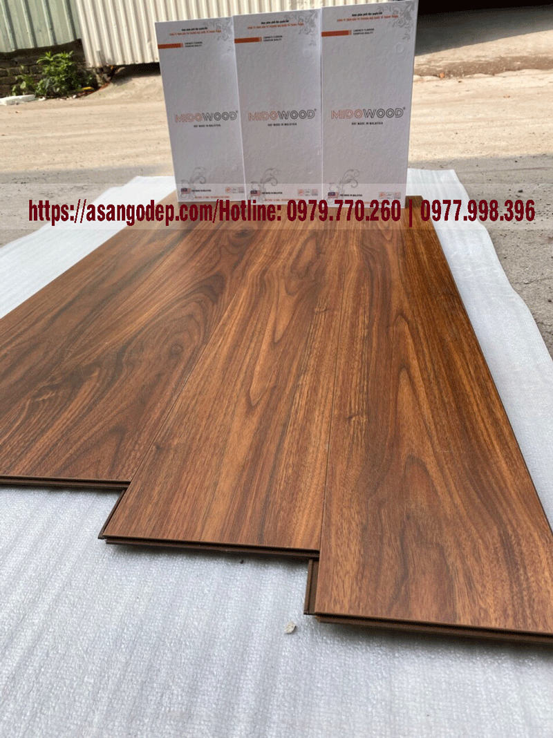 Sàn gỗ công nghiệp Mido Wood HDF Malaysia Sàn gỗ công nghiệp Mido Wood HDF Malaysia