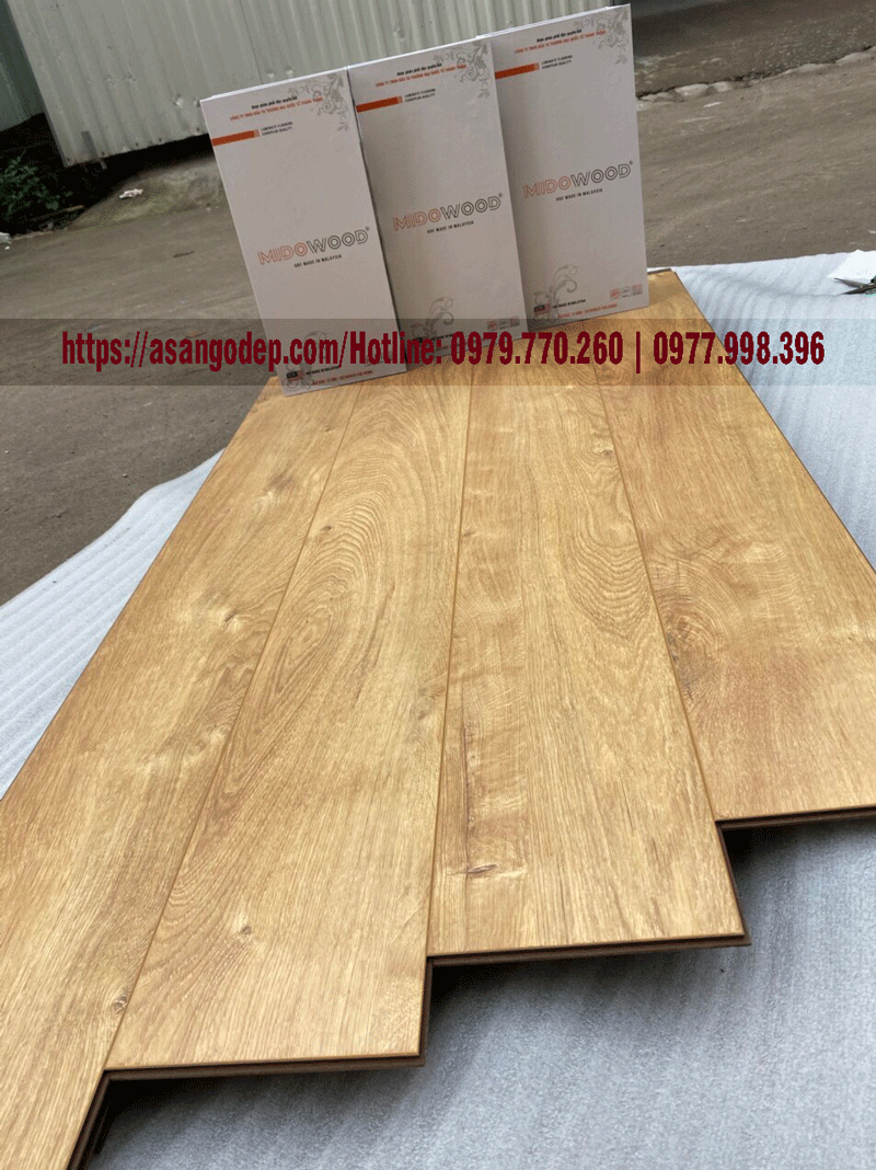 Sàn gỗ công nghiệp Mido Wood HDF Malaysia Sàn gỗ công nghiệp Mido Wood HDF Malaysia