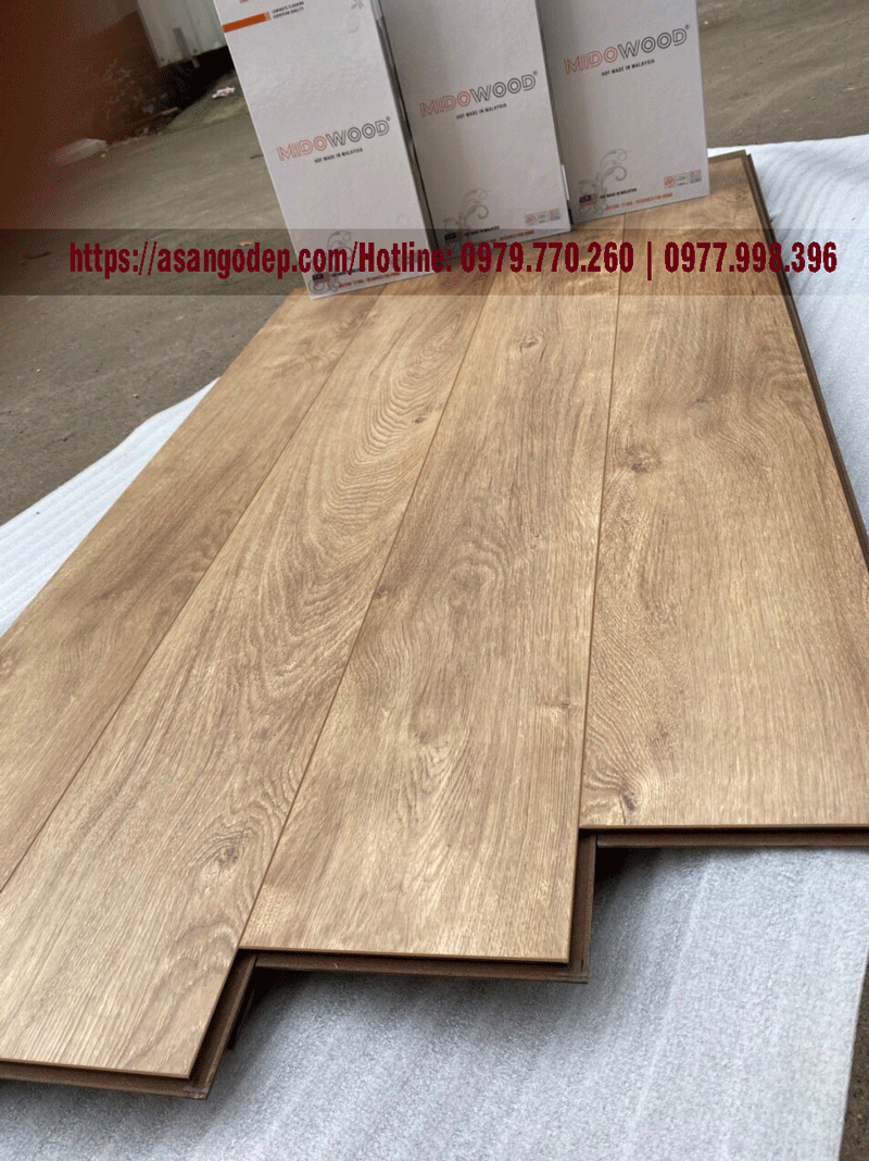 Sàn gỗ công nghiệp Mido Wood HDF Malaysia Sàn gỗ công nghiệp Mido Wood HDF Malaysia