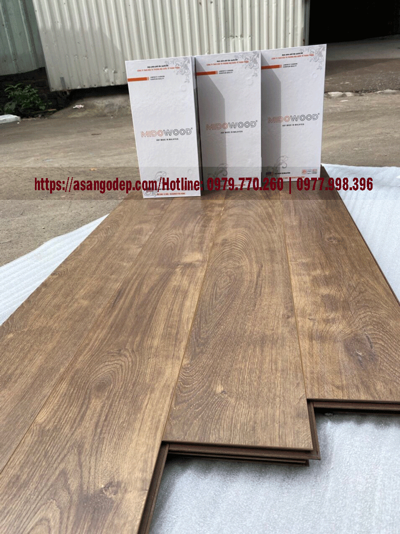 Sàn gỗ công nghiệp Mido Wood HDF Malaysia Sàn gỗ công nghiệp Mido Wood HDF Malaysia