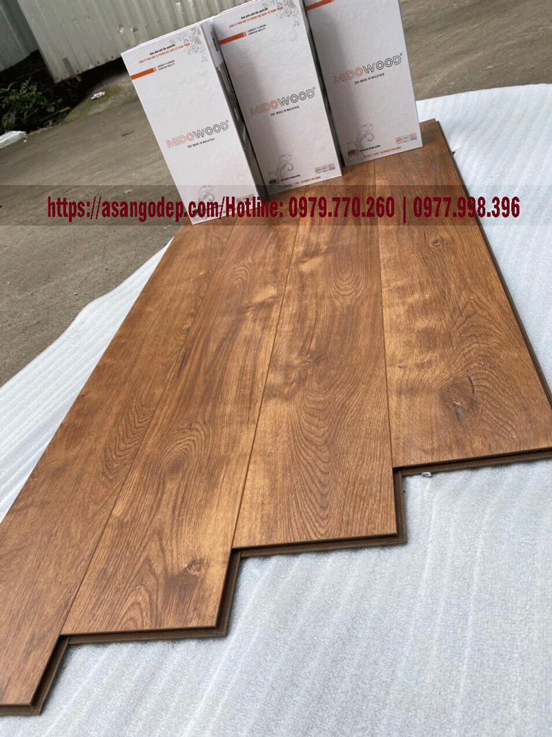 Sàn gỗ công nghiệp Mido Wood HDF Malaysia Sàn gỗ công nghiệp Mido Wood HDF Malaysia