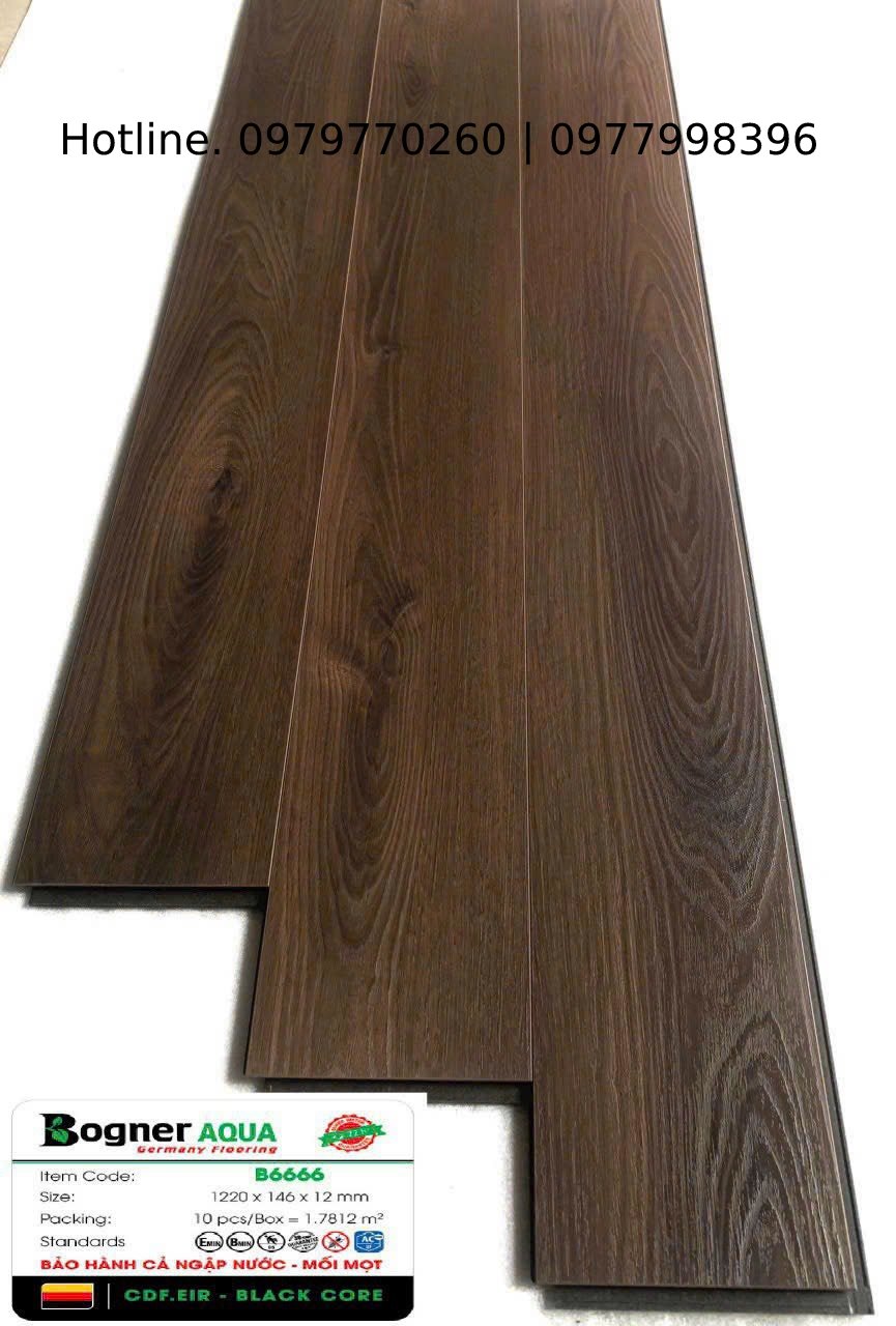 Sàn gỗ cốt đen Bogner Aqua