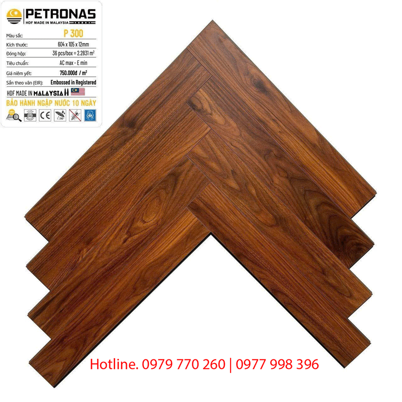 Sàn gỗ xương cá Petronas