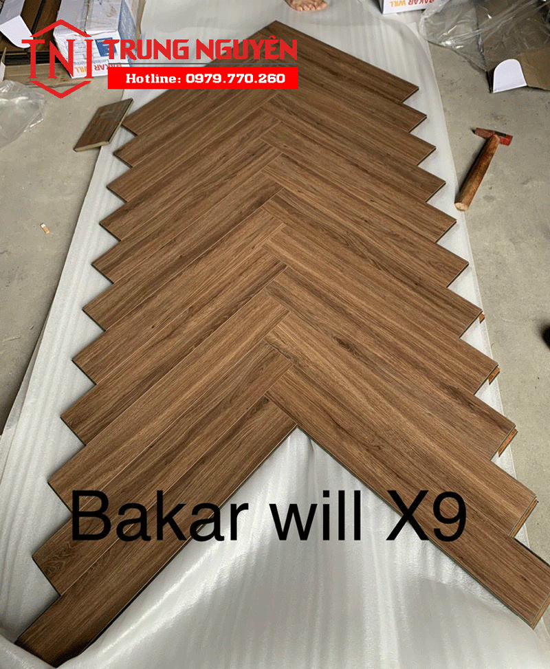 S&agrave;n gỗ xương c&aacute; Bakar Will X9