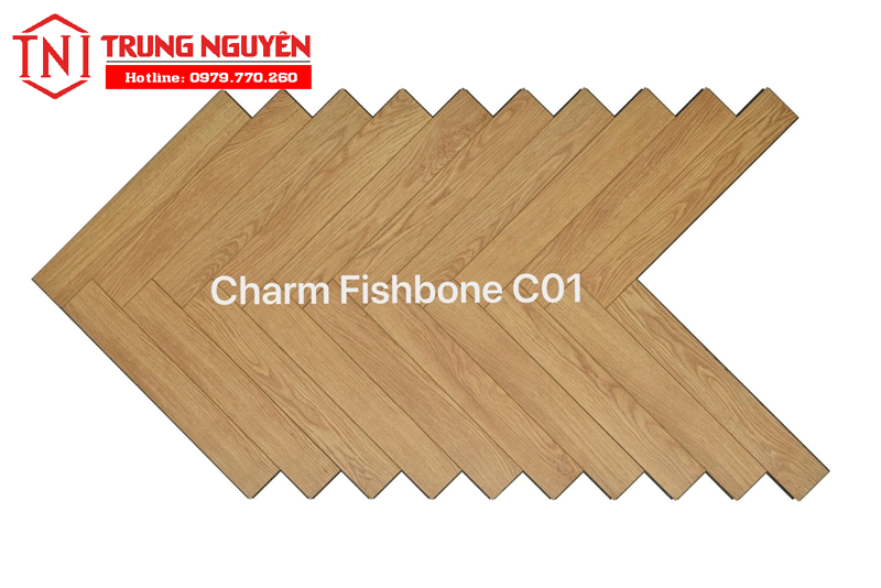 S&agrave;n gỗ xương c&aacute;c Charm Wood C01