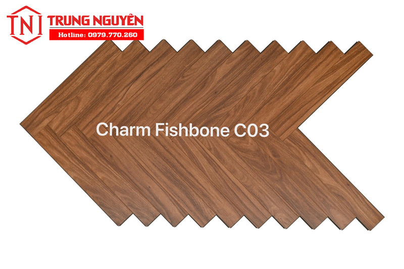 S&agrave;n gỗ xương c&aacute;c Charm Wood C03