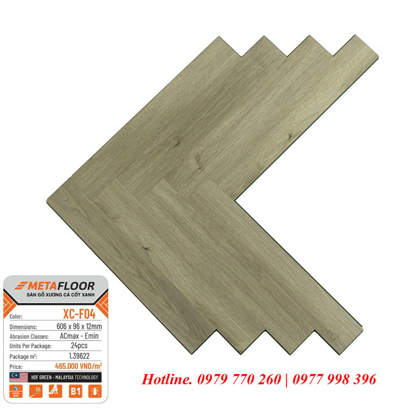 sàn gỗ xương cá Meta Floor