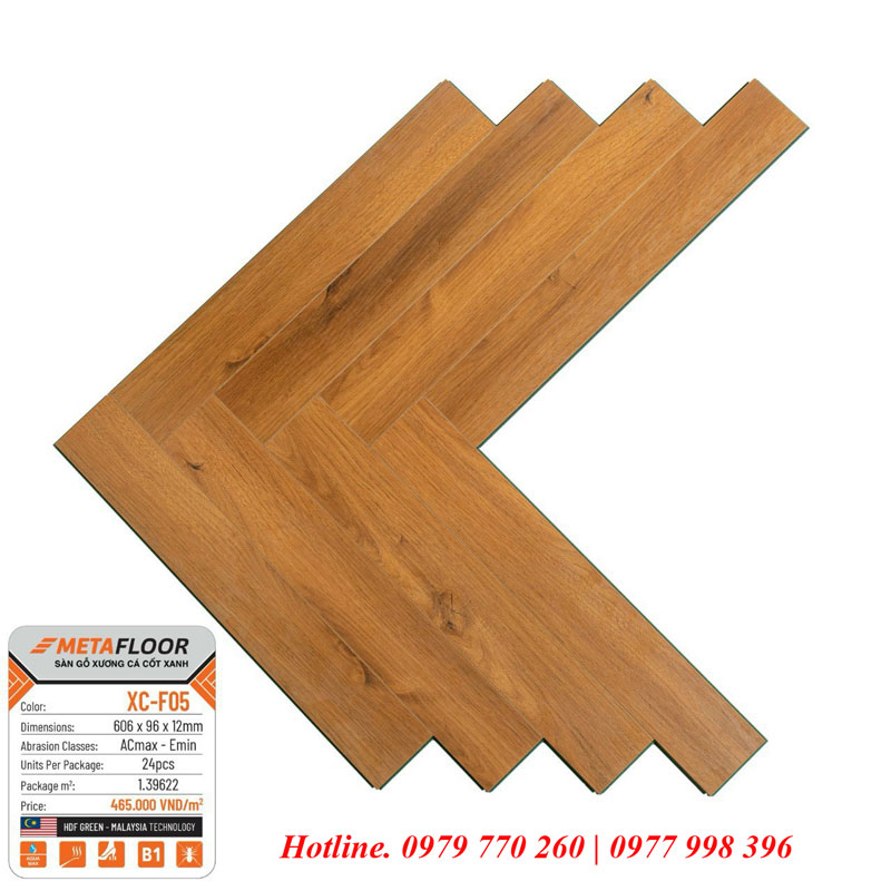 sàn gỗ xương cá Meta Floor