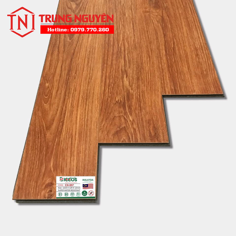 S&agrave;n gỗ c&ocirc;ng nghiệp cốt xanh Ziccos