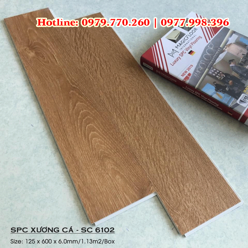 Sàn gỗ xương cá Magic Floor SC6102
