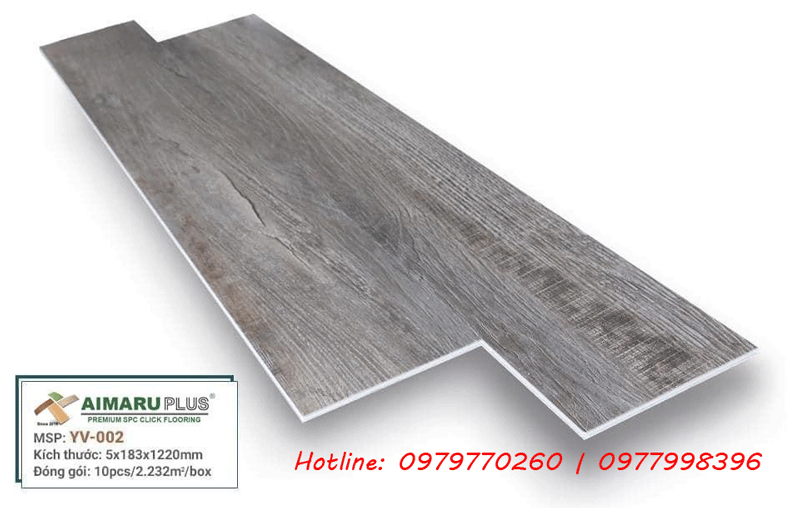 Sàn nhựa hèm khóa AimaruPlus YV-002