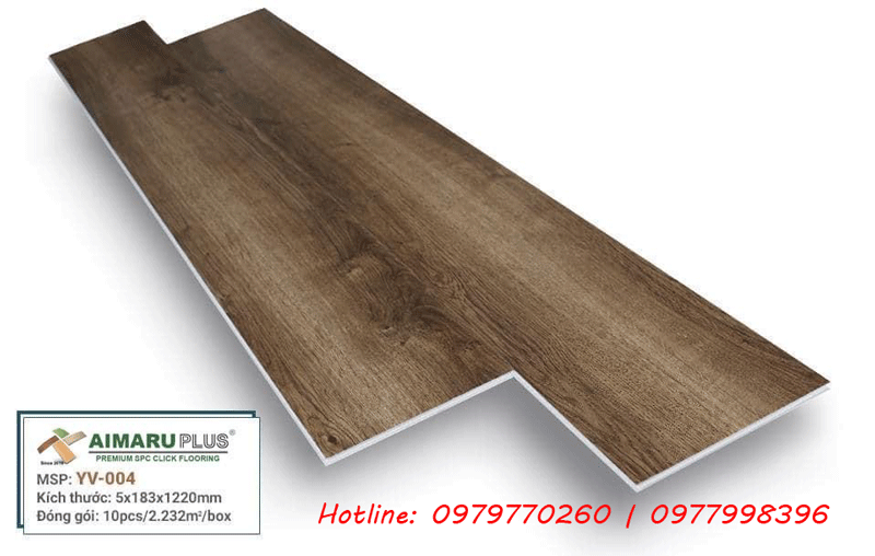 Sàn nhựa hèm khóa AimaruPlus YV-004