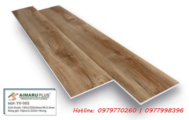 Sàn nhựa hèm khóa AimaruPlus YV-005