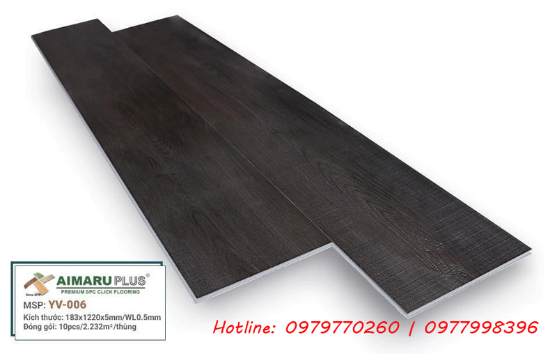 Sàn nhựa hèm khóa AimaruPlus YV-006