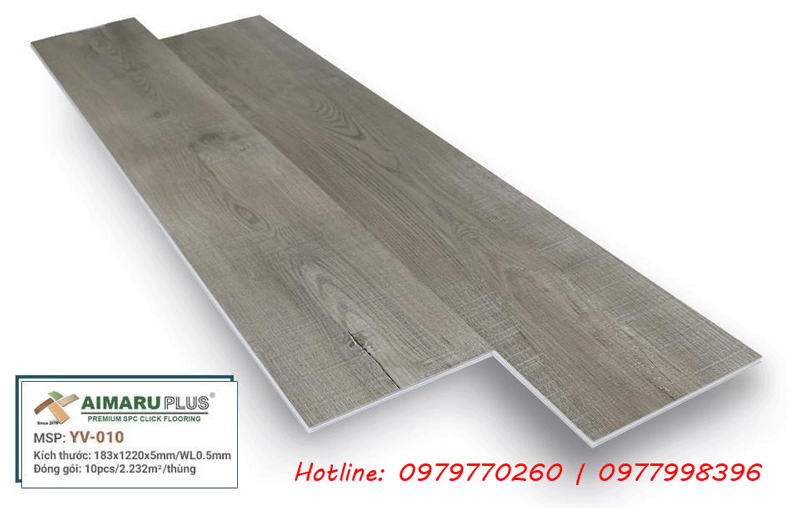 Sàn nhựa hèm khóa AimaruPlus YV-010