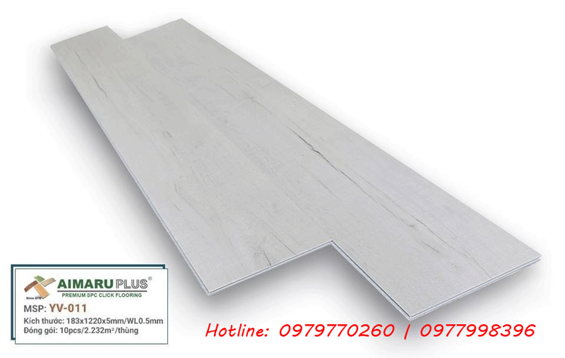 Sàn nhựa hèm khóa AimaruPlus YV-011