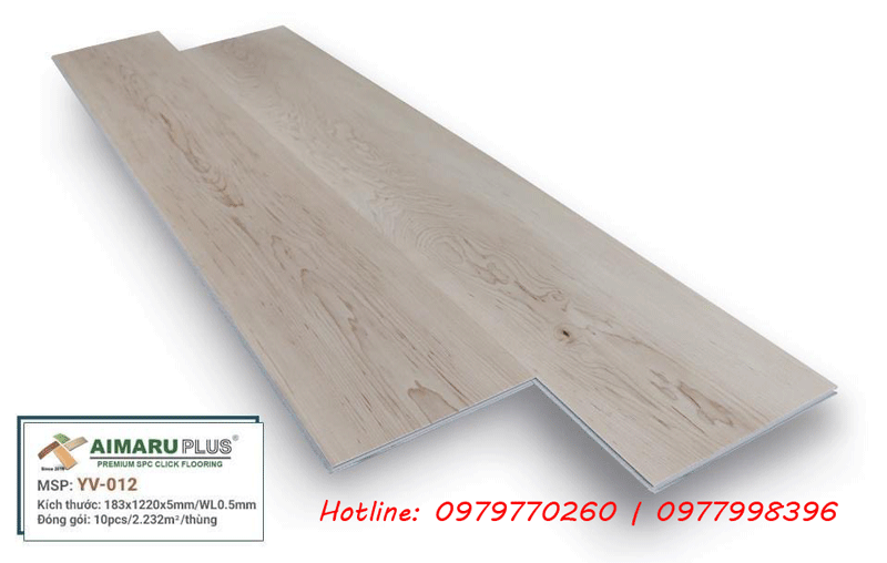 Sàn nhựa hèm khóa AimaruPlus YV-012