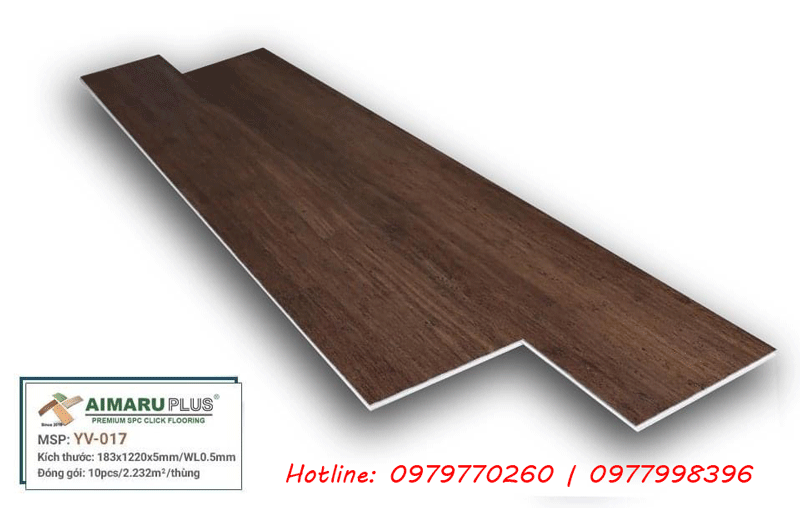 Sàn nhựa hèm khóa AimaruPlus YV-017