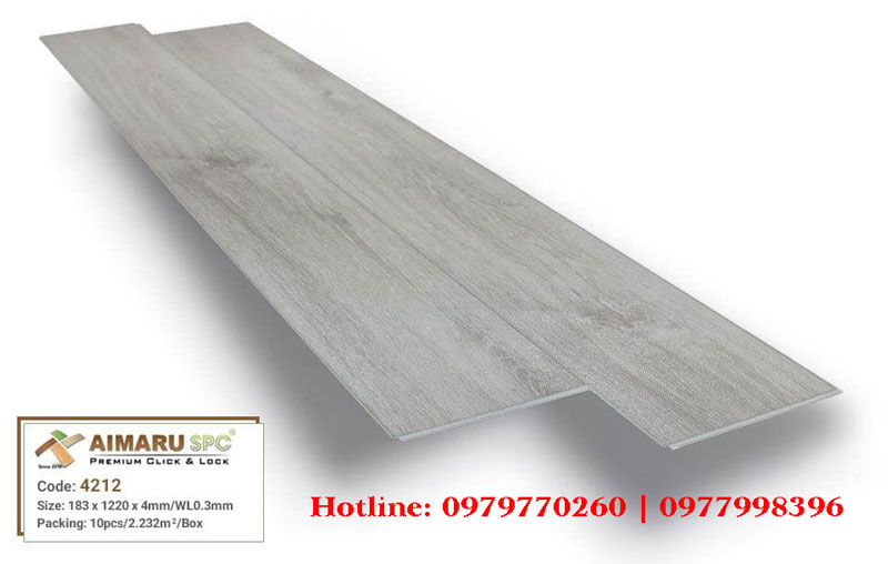 Sàn nhựa hèm khóa Aimaru SPC 4212