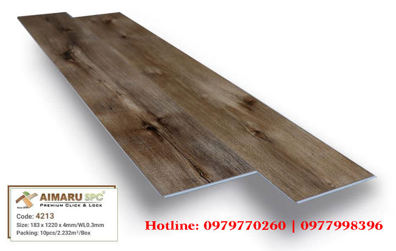 Sàn nhựa hèm khóa Aimaru SPC 4213
