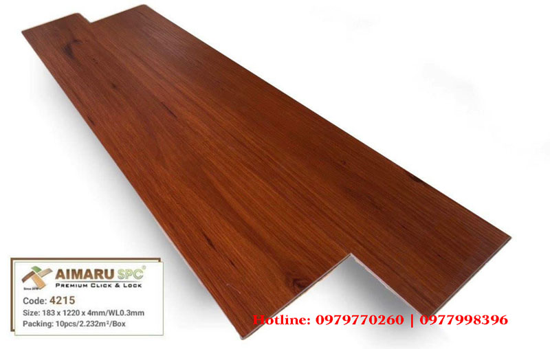 Sàn nhựa hèm khóa Aimaru SPC 4215