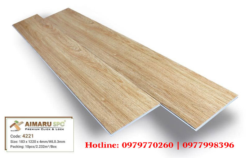 Sàn nhựa hèm khóa Aimaru SPC 4221