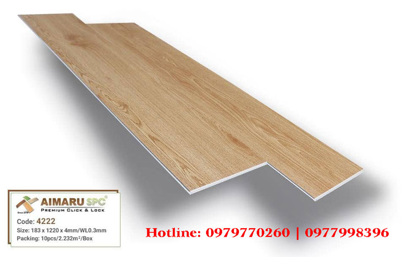 Sàn nhựa hèm khóa Aimaru SPC 4222