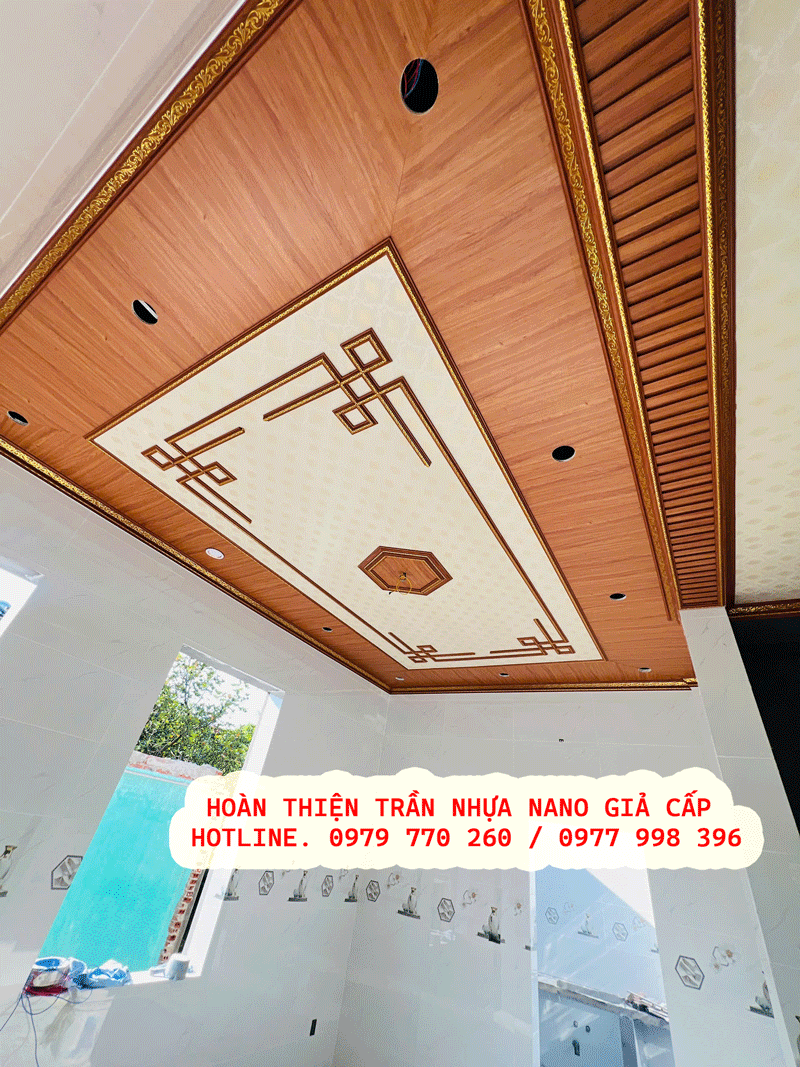 Trần nhựa nano Vĩnh Phúc