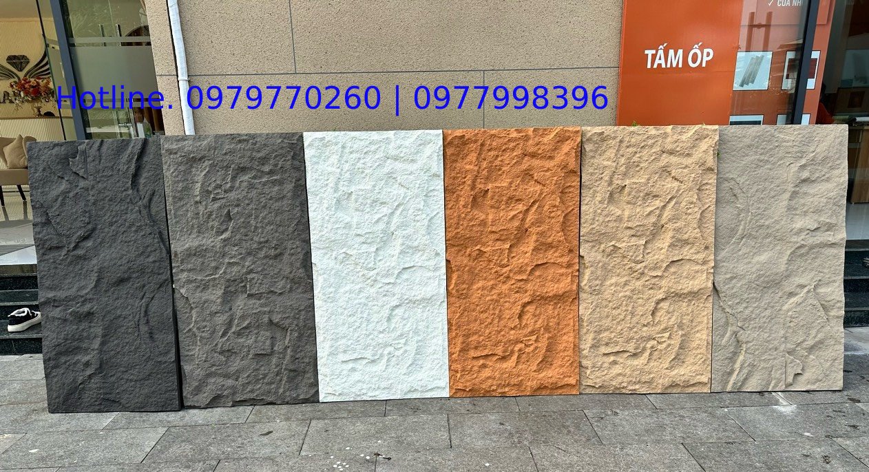 Tấm ốp PU Foam vân đá cao cấp