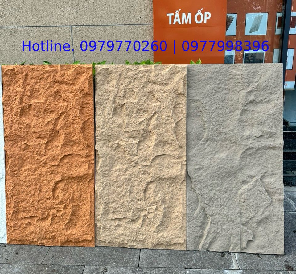 Tấm ốp PU Foam vân đá cao cấp