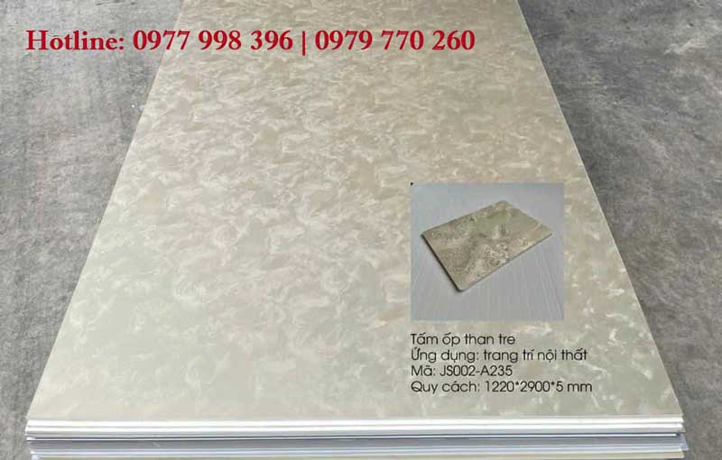 Tấm ốp than tre tại Hà Nội