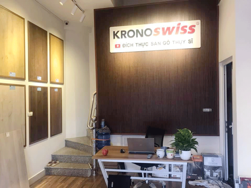 Showroom sàn gỗ Kronoswiss