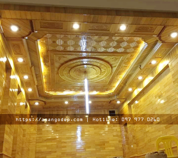 Trần gỗ tự nhiên cao cấp Trần gỗ tự nhiên cao cấp