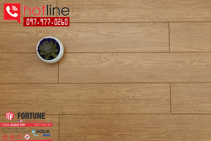 Sàn gỗ Fortune Aqua 909 Sàn gỗ Fortune Aqua 909