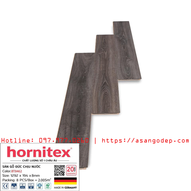 Sàn gỗ Hornitex BT 8462 Sàn gỗ Hornitex BT 8462