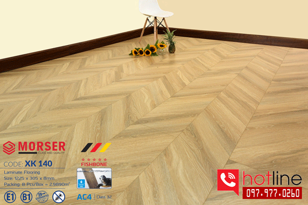 s&agrave;n gỗ xương c&aacute; morser XK 140