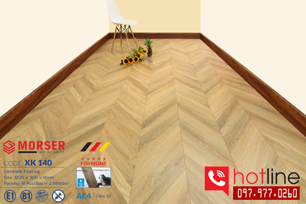 s&agrave;n gỗ xương c&aacute; morser XK 140