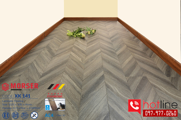 S&agrave;n gỗ xương c&aacute; morser XK 141