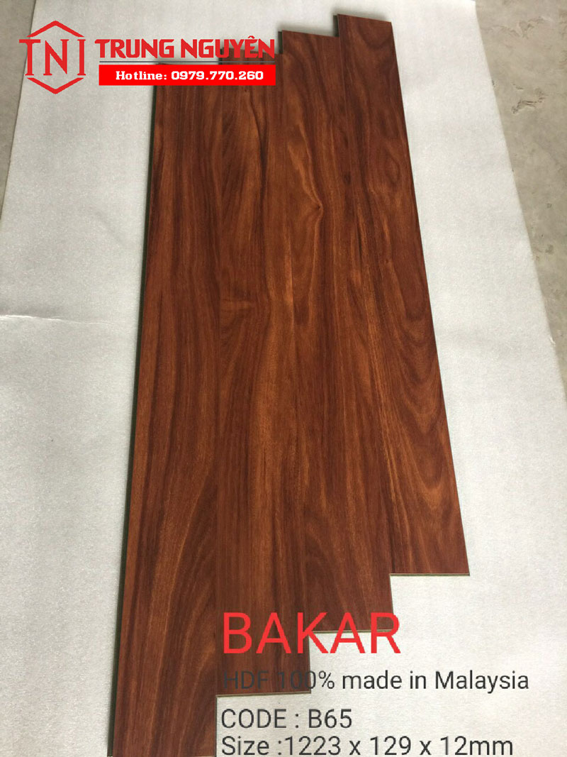 Sàn gỗ cốt xanh Bakar HDF malaysia AC5 Sàn gỗ cốt xanh Bakar HDF malaysia AC5