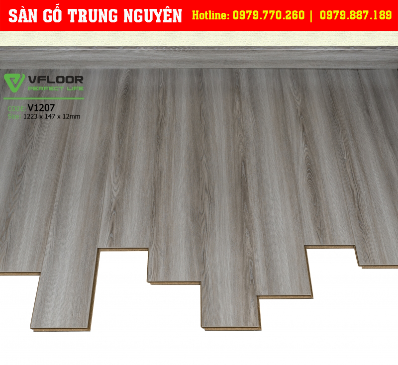 Giá sàn gỗ VFloor cao cấp V1207