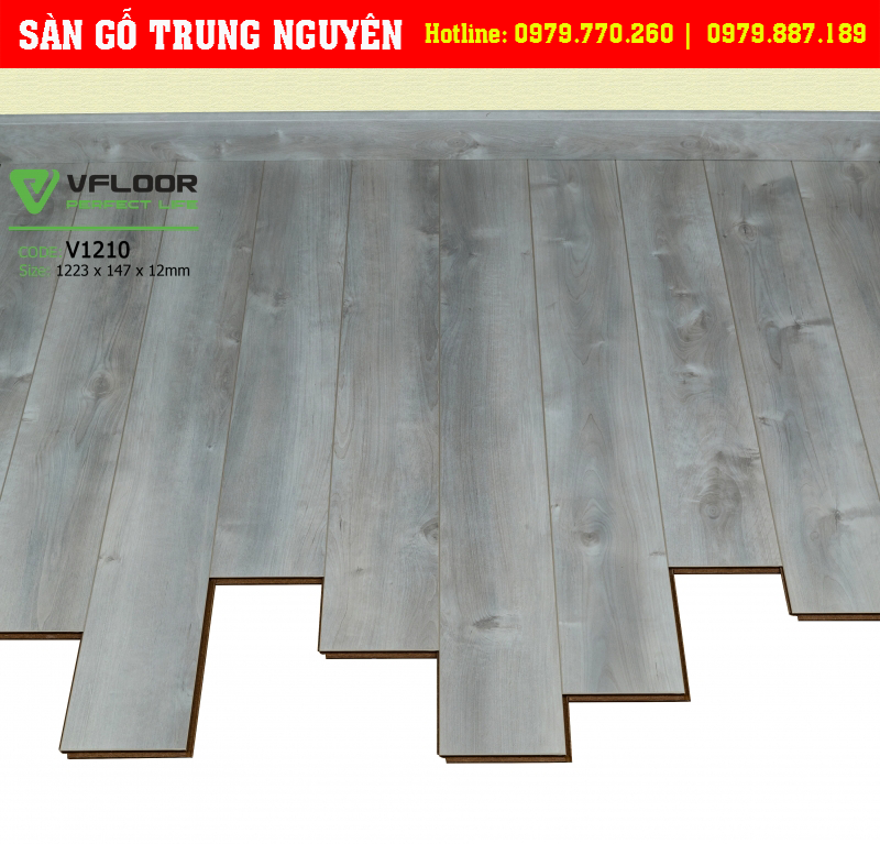 Giá sàn gỗ VFloor cao cấp V1210