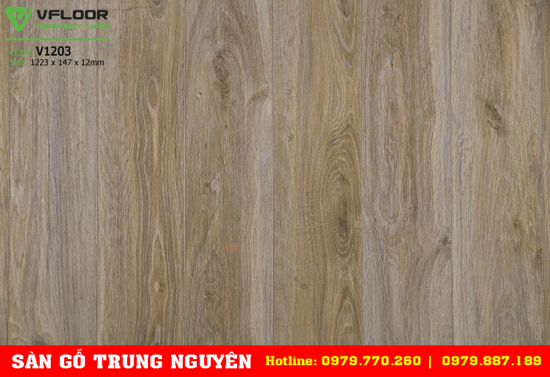 Giá sàn gỗ VFloor cao cấp V1203