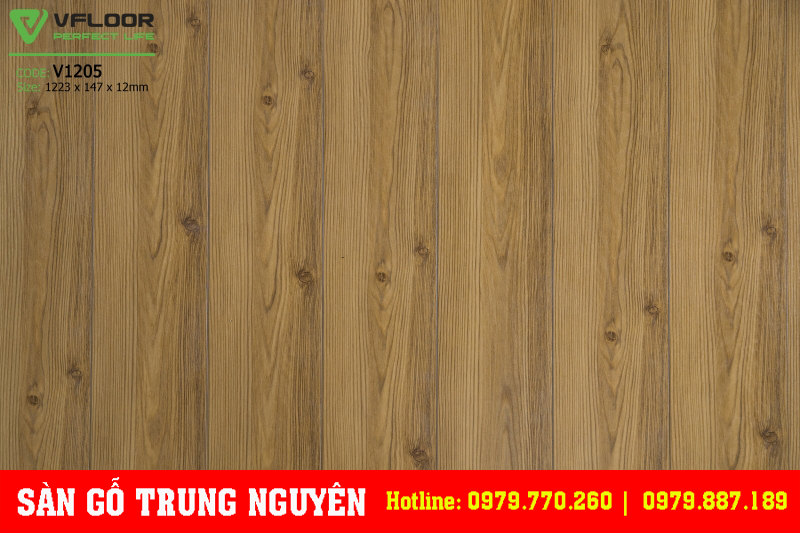 Giá sàn gỗ VFloor cao cấp V1205